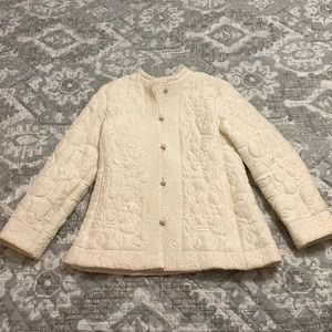 100% Silk Embroidered Ladies (S) Dinner Jacket